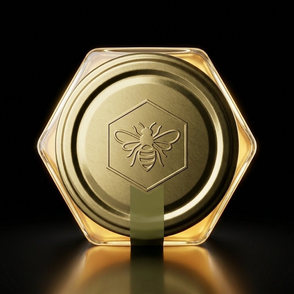 Zaytoon jar — top down view